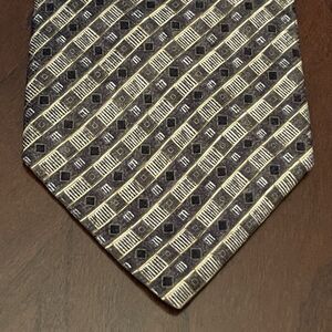 Charleston Tie Rack 100% Silk Men’s Neck Tie Made In Italy